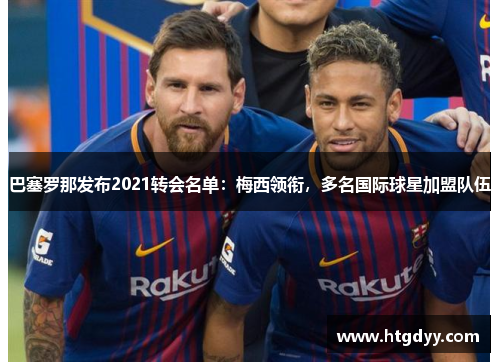 巴塞罗那发布2021转会名单：梅西领衔，多名国际球星加盟队伍